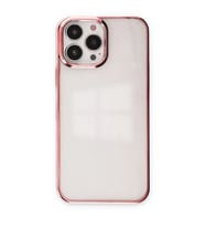 Apple İphone 14 Pro Max Kılıf Element Silikon - Pembe