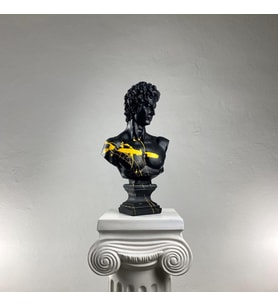 David 'Yellow Splash' Dekoratif Heykel, Pop Art Roma Yunan Heykelleri