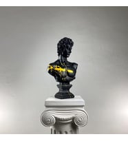 David 'Yellow Splash' Dekoratif Heykel, Pop Art Roma Yunan Heykelleri