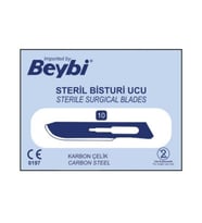 BEYBİ - BİSTÜRİ UCU NO : 10 - 50 ADET