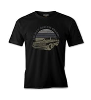 Classic Cars Not Old Siyah Erkek Tshirt