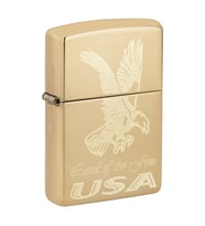 Zippo American Eagle, Land of The Free USA Çakmak - 49007-00062-MODEL12