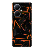 Vivo V29 Lite Kılıf Silikon Desen Özel Seri Zigzaglar 1651