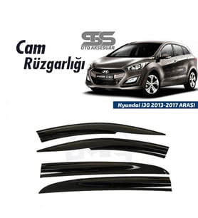 Cam Rüzgarlığı Hyundai  i30 2013-2017 Arası Mügen Tip Piano Black