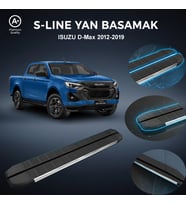 ISUZU D-MAX S-Line Premium Krom Yan Basamak  2012-2019
