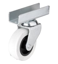 Hts 323 - 50x20 mm Gri Uzun U Tablalı Teker 4 Adet TG-V 5051
