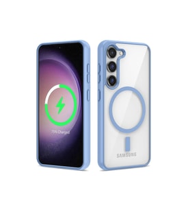 Samsung Galaxy S23 Uyumlu Kılıf M-safe Wireless Şarj Özellikli Silikon Zore Ege Kapak