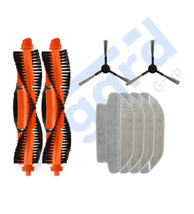 VİOMİ MOP PRO, 3C ,3C PLUS Uyumlu 2 Ana Fırça 2 Yan Fırça 4 Mop PKT-iasgf0000443