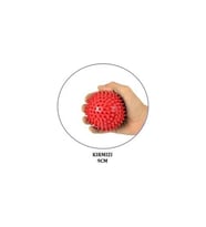 El Egzersiz Masaj ve Duyu Topu , Yumuşak Dikenli Top Kırmızı Renk 9 cm