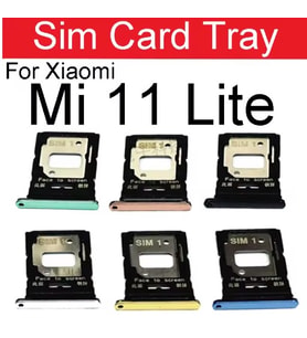 Xiaomi Mi 11 Lite Sim Paratı Sim Tray (Açık Pembe)