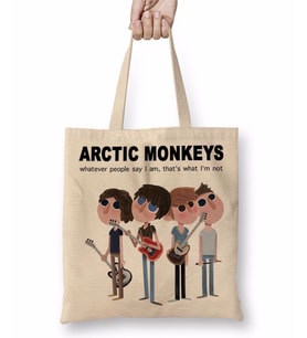 Arctic Monkeys Bez Çanta Uzun Saplı
