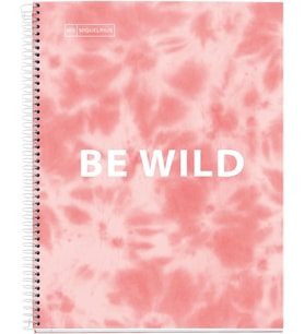 MR Defter-Nb A5 120 Kareli 90Gr Emotion Spiralli Pembe