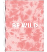 MR Defter-Nb A5 120 Kareli 90Gr Emotion Spiralli Pembe