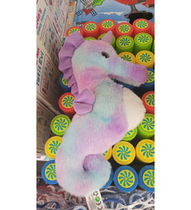 Oyuncak Peluş Sevimli Mor Denizatı Uyku Arkadaşı 40 cm