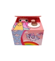 Hırsız Unicorn Para Yiyen Unicorn Kumbara Pilli