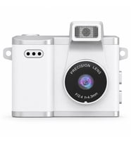 Retro Mini Dijital Kamera 1.44'' LCD Ekranlı Fotoğraf ve Video Kamerası 1080P Kayıt 32GB microSD Destekli USB Şarjlı