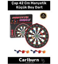 Premium Eğitici Zeka Geliştirici Öğretici Eğlence Aile Manyetik Dart Küçük Boy Çap 42 Cm