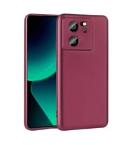 Xiaomi Mi 13T Kılıf Premier Silikon Kılıf (Mürdüm)