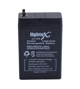 Lightex Lt-418 4v 1.8ah Işıldak Fener Aküsü