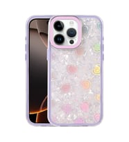 Apple İphone 16 Pro Lumi Desenli Kapak - Mor