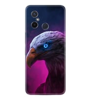 Xiaomi Redmi 12C Kılıf Silikon Desen Özel Seri Kartal 1622