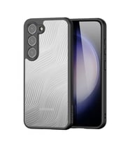 Dux Ducis SM Galaxy S23 Plus Aimo Series Premium Buzlu Sert PC-TPU Kılıf (Siyah)