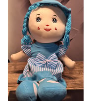 ELİF MAVİ BEZ BEBEK 60CM