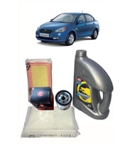 HYUNDAİ ACCENT ERA YAĞ BAKIM SETİ 1.4 1.6 BENZİNLİ VE LPG'Lİ MOTORLAR İÇİN PETROL OFİSİ 10W40