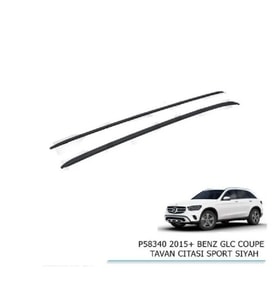 Mercedes Benz Uyumlu Glc Coupe Tavan Çıtası Sport Siyah 2015+ Parça