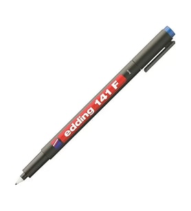 EDDİNG 141F ASETAT KALEMİ 0.6mm MAVİ