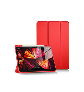 Apple iPad Pro 11 (2024) Kılıf Tablet Smart Kılıf - Kırmızı