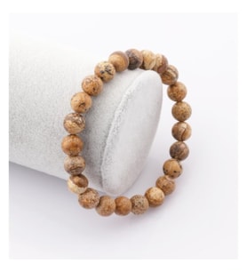Jasper Taşı Doğaltaş Unisex Bileklik