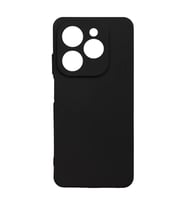 Kvy İnfinix Hot 40 Biye Silikon Kılıf (Siyah)