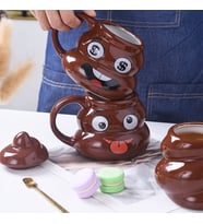 Kaka Kupa Emoji Dil Çıkaran Özel Tasarım Hediyelik