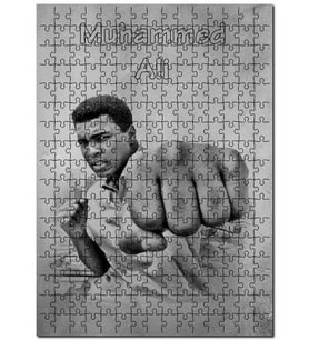 Cakapuzzle Muhammed Ali Khaliah Boksör Puzzle Yapboz MDF (Ahşap) (120 Parça)