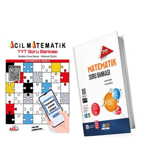 Hız ve Renk TYT Matematik ve Acil TYT Matematik Soru Bankası 2 Kitap Set