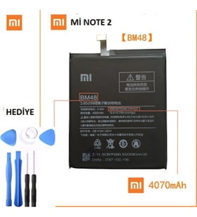 Xiaomi Mi Note 2 Pil Batarya Bm48 ve Tamir Seti