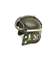 Dekoratif Metal Pilot Kaskı Biblo Vintage Dekoratif Hediyelik