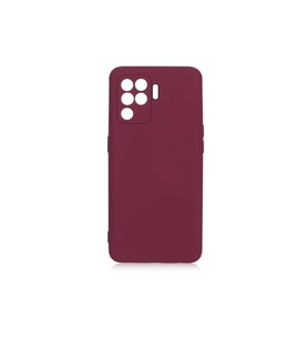 Oppo Reno 5 Lite Uyumlu Kılıf Zore Mara Lansman Kapak (Koyu Mor)