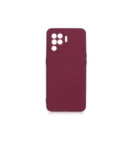 Oppo Reno 5 Lite Uyumlu Kılıf Zore Mara Lansman Kapak (Koyu Mor)