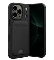 iPhone 17 Pro Kelvin Kartvizitli Silikon - Siyah