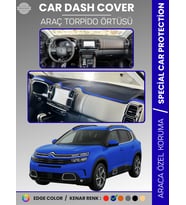 CITROEN C5 AIRCROSS (2018-2025) Torpido Örtüsü Ön Göğüs Torpido Koruma Tam Uyum Kolay Montaj