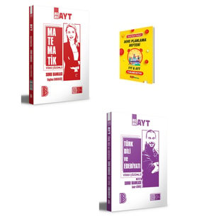 Benim Hocam AYT Matematik ve Edebiyat Soru Bankası + Planlama Defteri