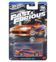 Hot Wheels - Fast & Furious Nissan Silvia (S15) (1/64) Graphic Remix 4/5 2025 Case