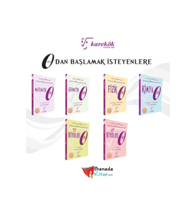 Karekök Yayınları Karekök Sayısal Sıfır Seti 6 Kitap (Çok Renkli)