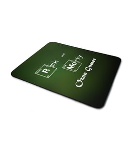 Kişiye Özel Rick and Morty Periyodik Tasarım Baskılı Mouse Pad