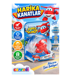 Harika Kanatlar Jett Mega Die Cast Metal Model Araç