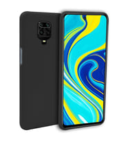 Xiaomi Redmi Note 9 Pro İnce Mat Silikon Kılıf Siyah