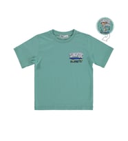 Civil Boys Skate Dog Baskılı 2-5 Yaş Tişört - Yeşil