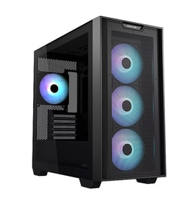 ASUS A21 Plus ARGB Temperli Cam USB 3.2 mATX Mesh Siyah Mid Tower Gaming Kasa